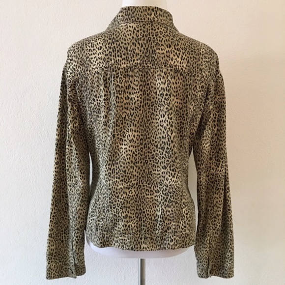 Blumarine Animal Print Jeans Jacket Size IT42 US - Picture 8 of 8